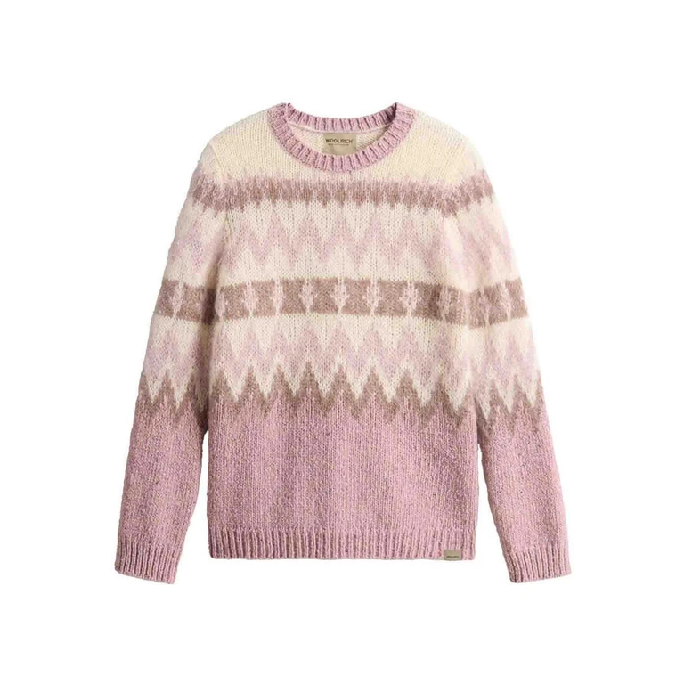 Woolrich Pull Col Rond - Beige