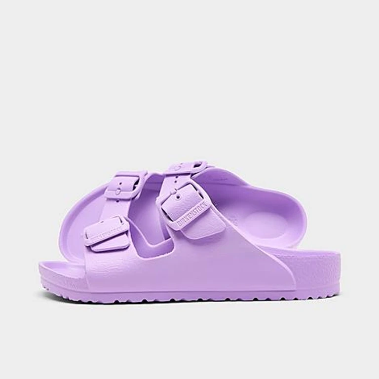 Birkenstock Girls' Little Kids Arizona EVA Sandals in Crocus Size: 29