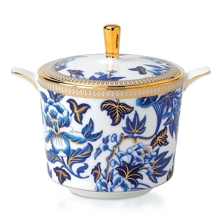 Wedgwood Hibiscus Sugar Bowl