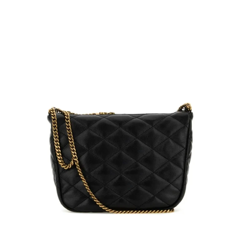 Saint Laurent Black Leather Crossbody Bag