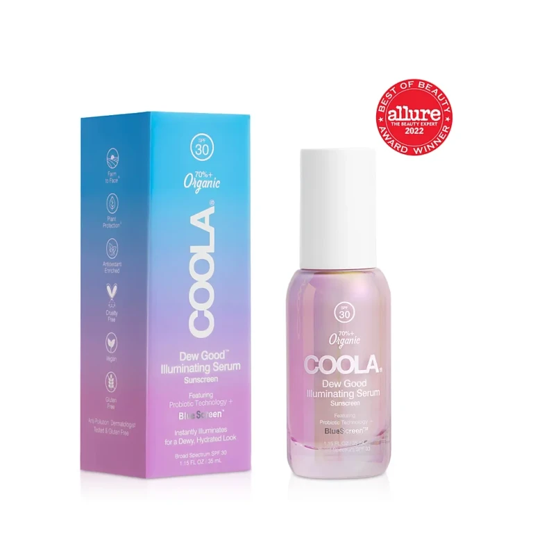 Coola Dew Good Illuminating Serum Probiotic Sunscreen Spf 30