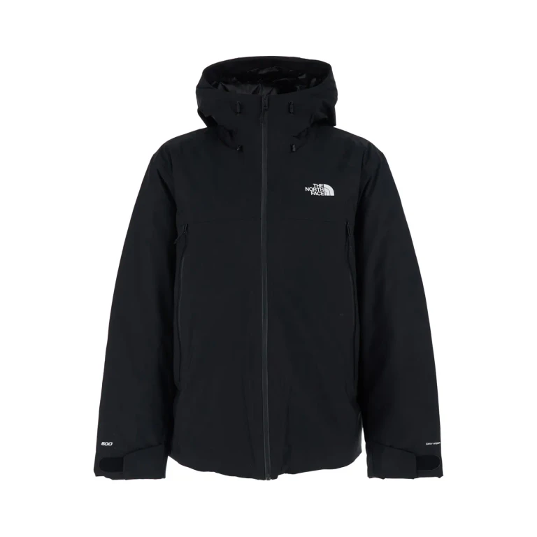 The North Face Black Jacket With Drawstring Hood And Logo Detail On Front And Rear In Tech Fabric Man