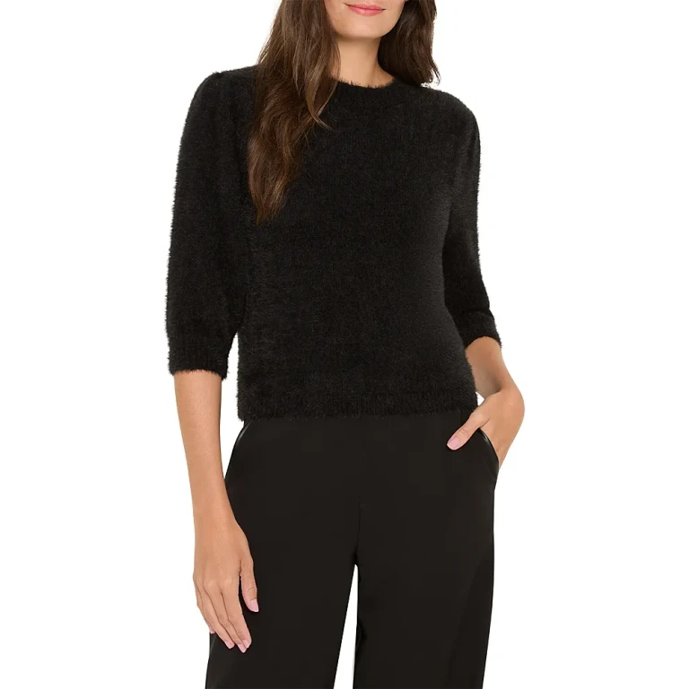 Nic+Zoe Eyelash Textured Sweater