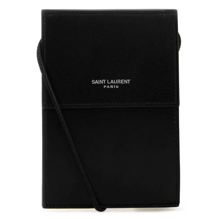 Saint Laurent Logo Print Mini Crossbody Bag