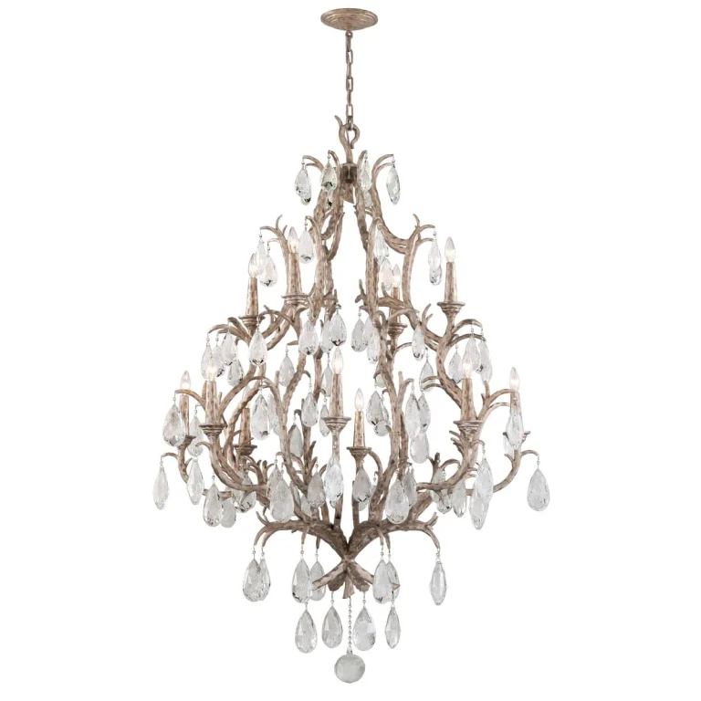 Corbett Amadeus 12-Light Traditional Chandelier in Vienna Bronze