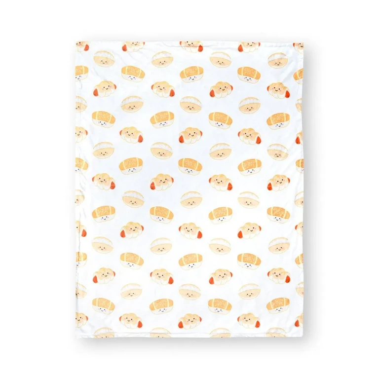 Minky Fleece Sensory Baby Blanket