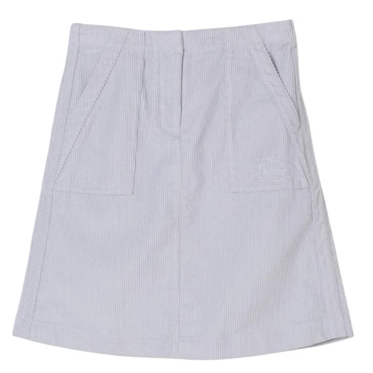 Burberry Kids Ava EKD Embroidered Skirt