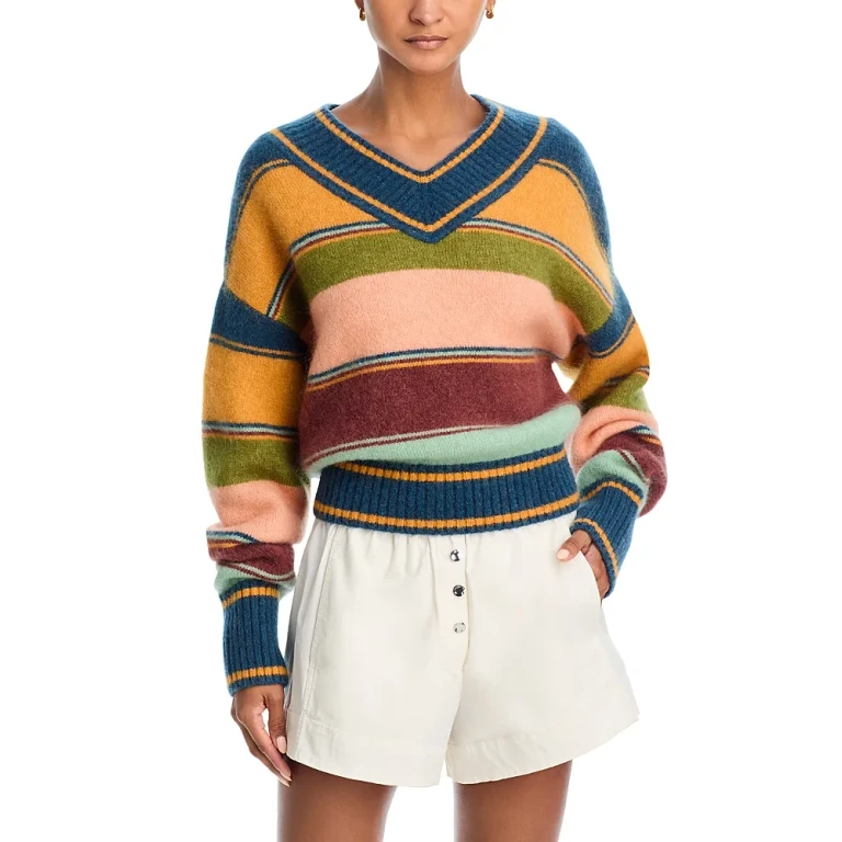 Alemais Dusk V Neck Sweater