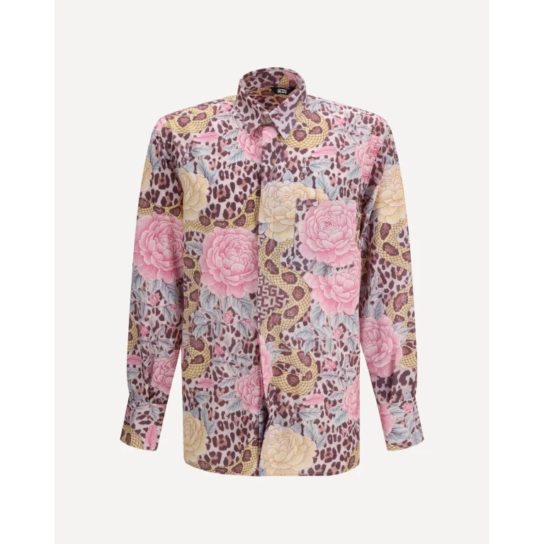 GCDS Animalier Shirt Male 46