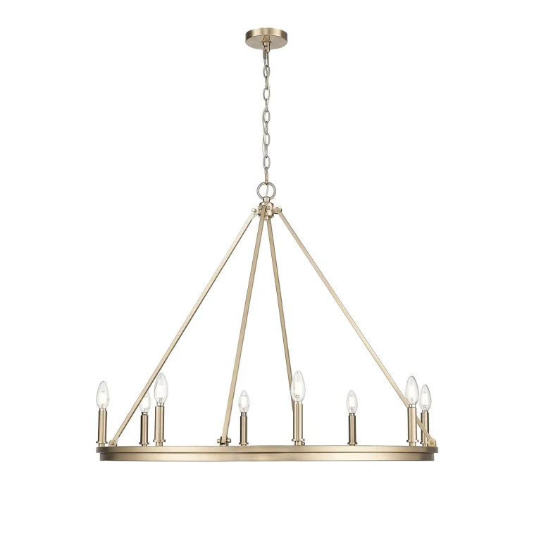 Modern Gold Chandelier from the Carruth Collection