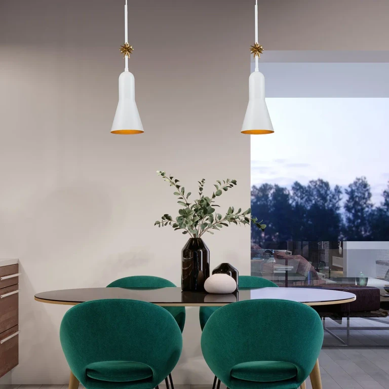 White Pendant from the Etoile Collection