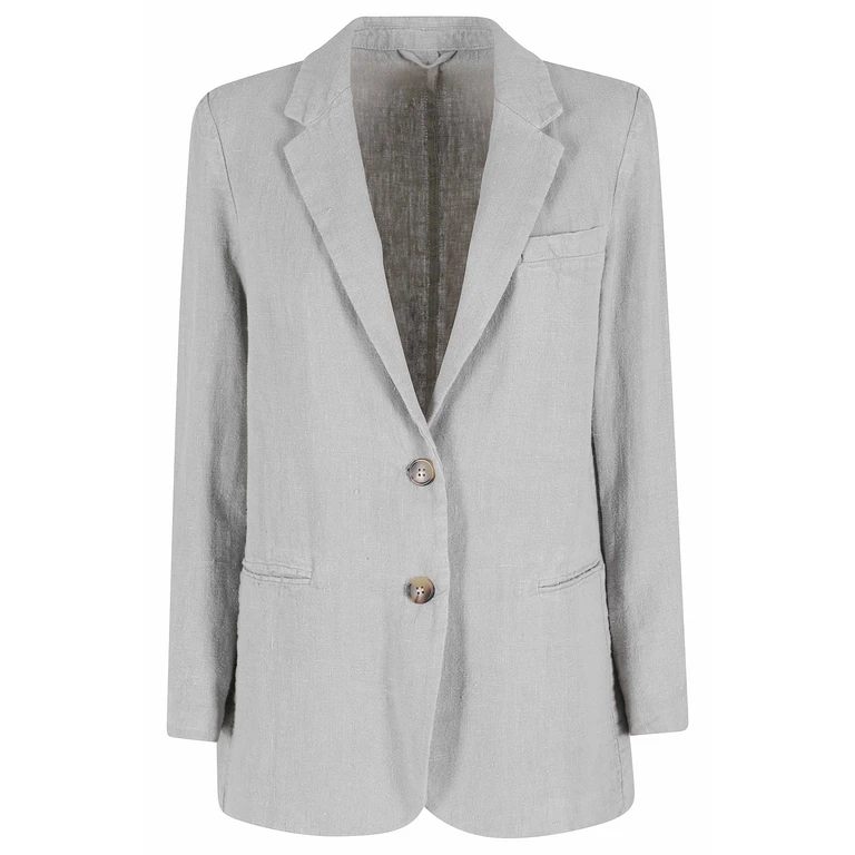 Kiltie Giacca Lucas Grey Lino Fodera: Cotone Blazer - Women
