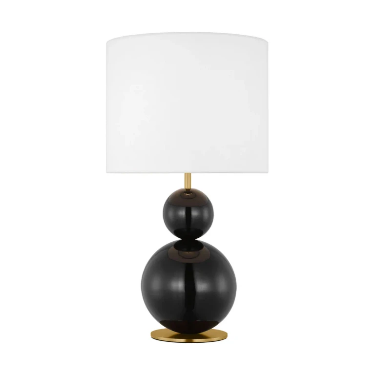 Gloss Black Table Lamp from the Suki Collection