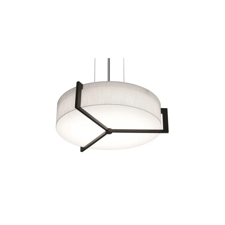 Apex 3-Light Pendant in Satin Nickel