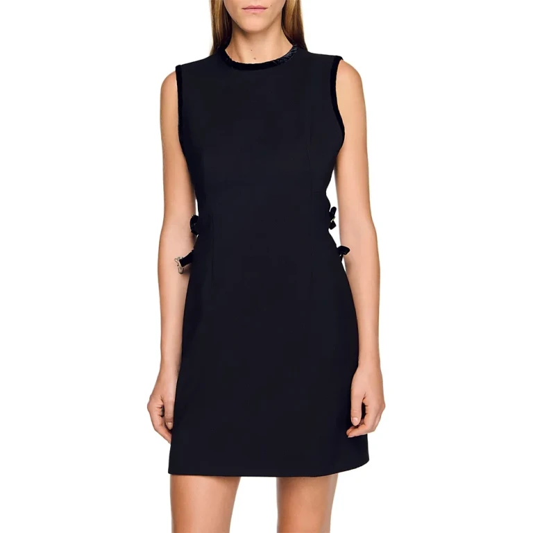 Sandro Aurore Cutout Mini Dress