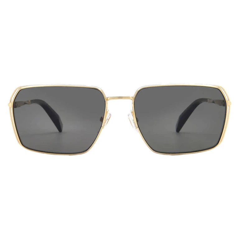 Chopard Polarized Brown Rectangular Mens Sunglasses SCHG90 300P 60