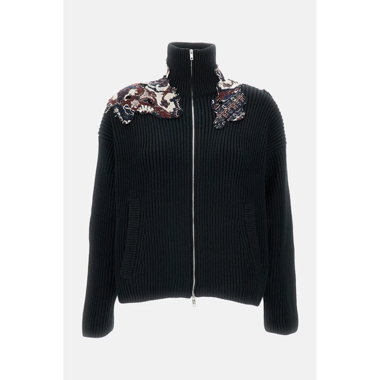Durazzi Milano Knitted Bomber Jacket
