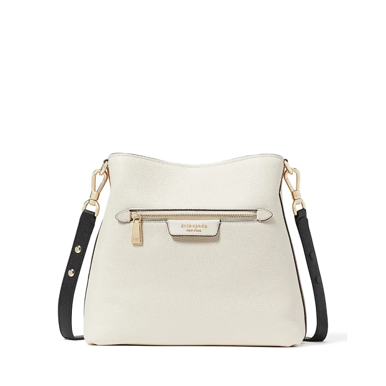 kate spade new york Hudson Color Blocked Pebbled Leather Shoulder Bag