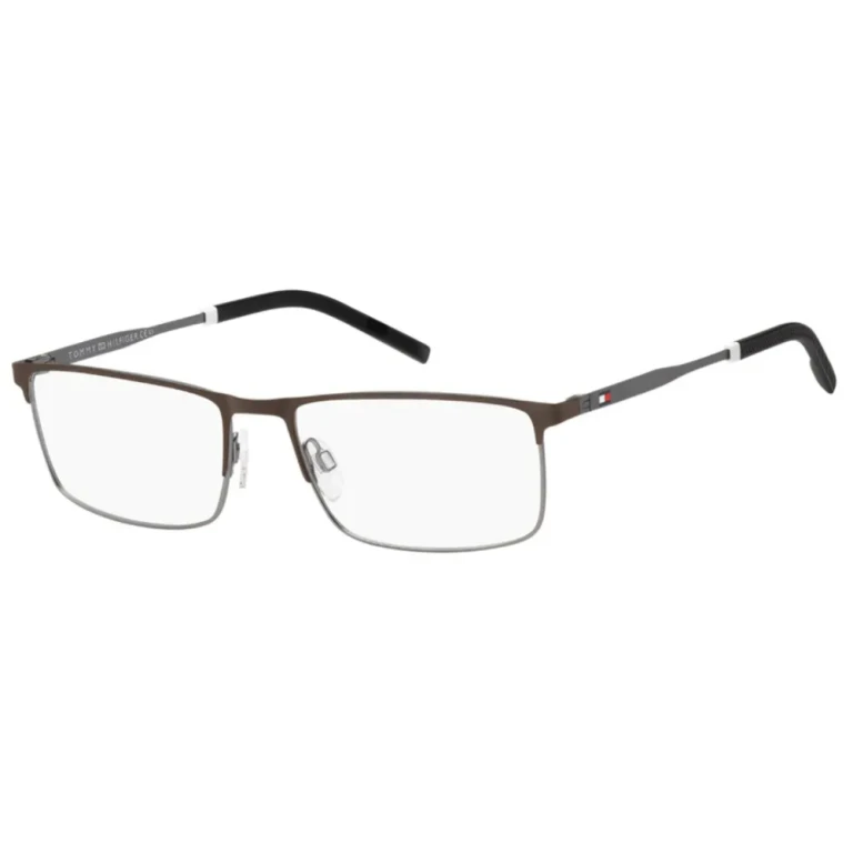 Tommy Hilfiger Demo Rectangular Mens Eyeglasses TH 1843 0XCB 55