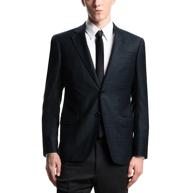 Emporio Armani Regular Fit Wool Jacket
