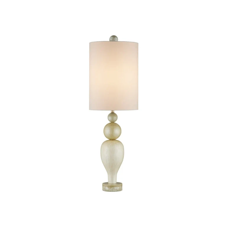 Warm Ivory Light Olive Table Lamp from the Hutson Table Lamp Collection