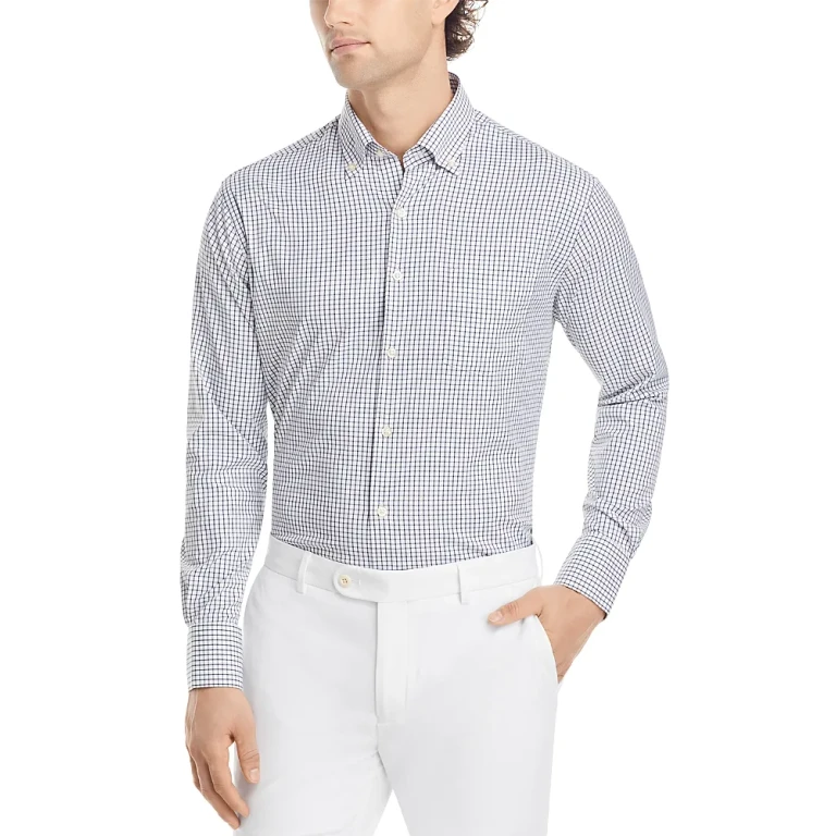 Peter Millar Hanford Performance Twill Button Down Shirt