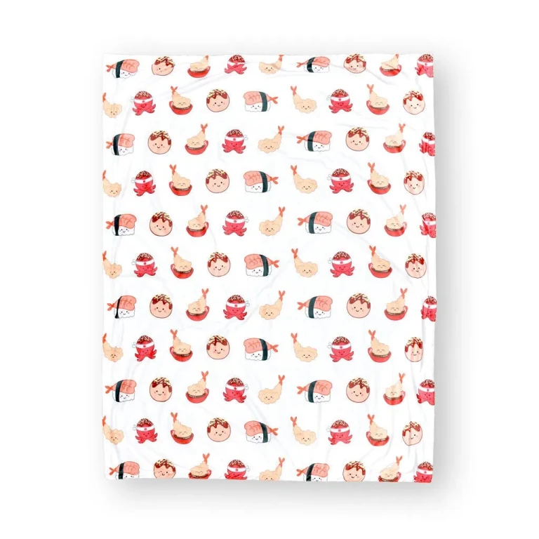Minky Fleece Sensory Baby Blanket
