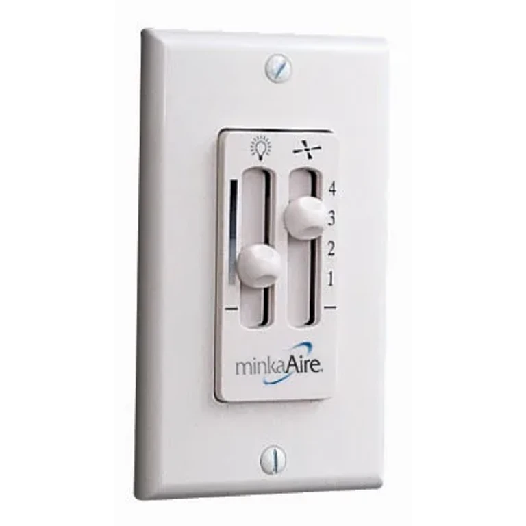 White 4 Speed Wall Control from the Rudolph Collection
