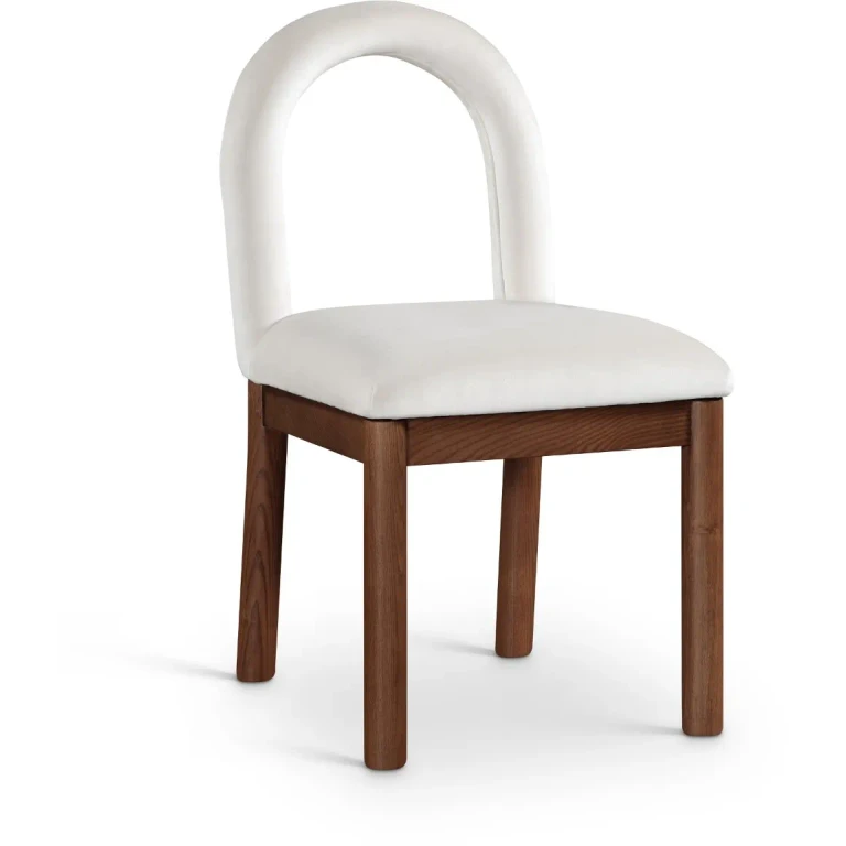 Conrad Cream Velvet Upholstered Dining Chair