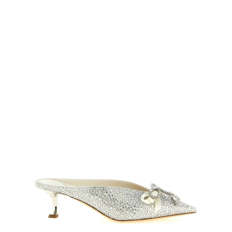 Jimmy Choo Mules - Argent