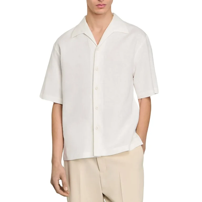 Sandro Cotton & Linen Shirt