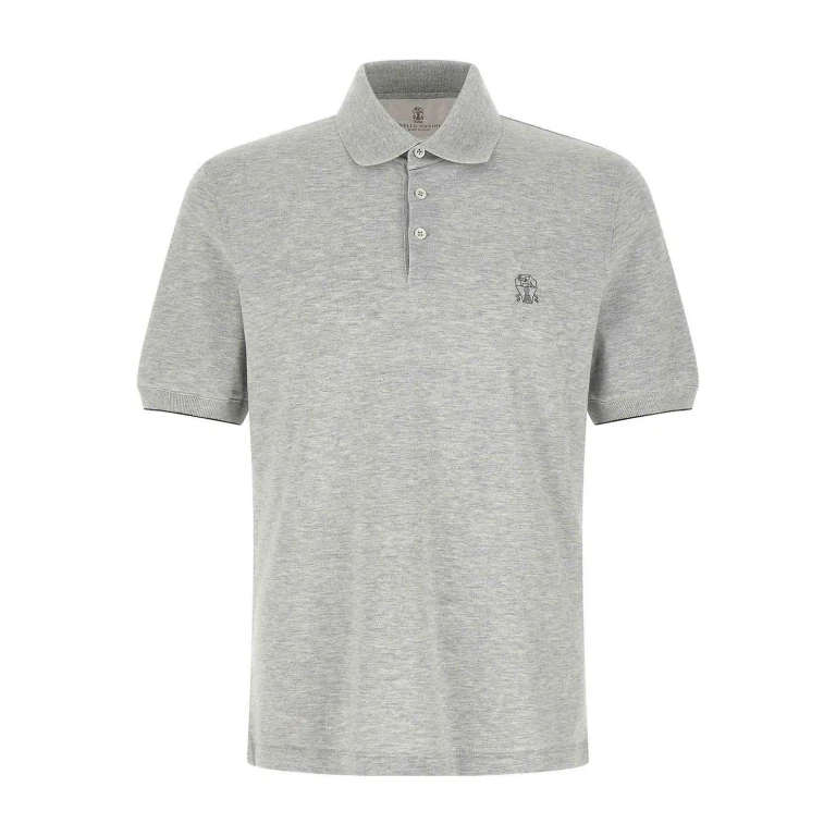 Brunello Cucinelli Polo - Gris