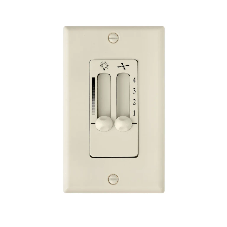 Hinkley Wall Control 4 Speed Dual Slide in Almond