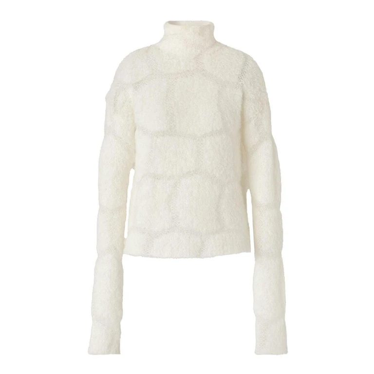 Genny Pull Col Roulé - Blanc