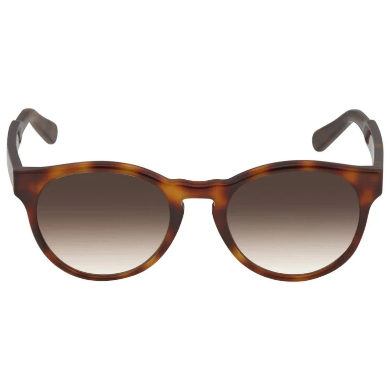 Salvatore Ferragamo Brown Gradient Round Ladies Sunglasses SF1068S 240 52