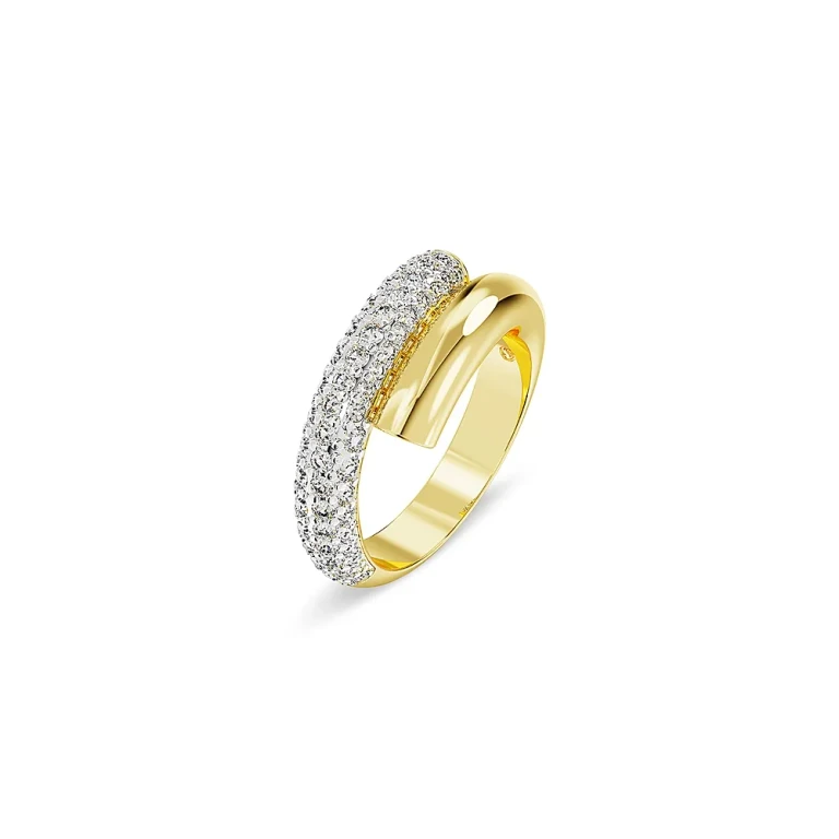 Swarovski Dextera Crystal Bypass Ring
