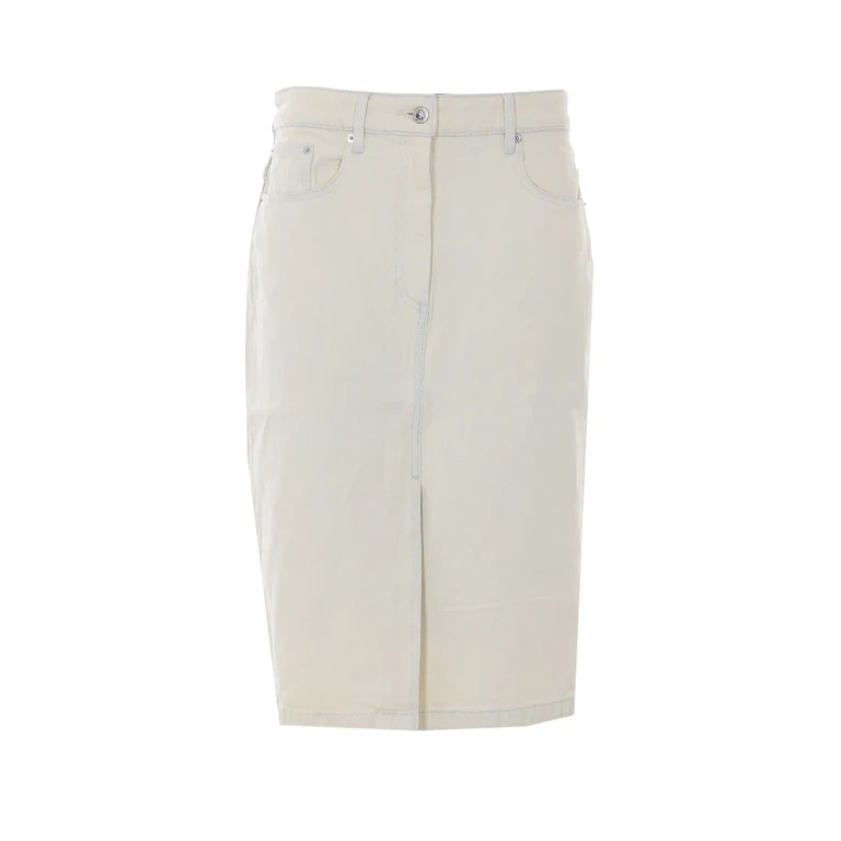 A. P.C. Jupe Midi - Blanc (COHLBF06503AAF)