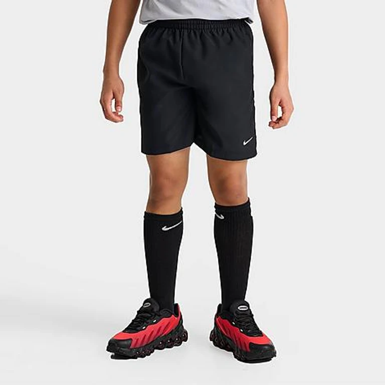 Nike Big Kids Multi Dri-FIT Training Shorts in Black Size: Small