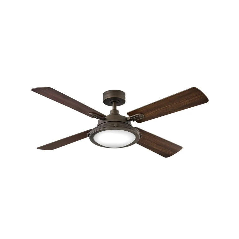 LED 54" Indoor Ceiling Fan in Metallic Matte Bronze