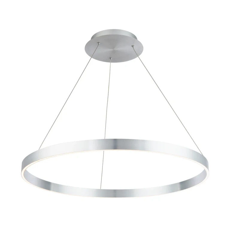 Brushed Aluminum LED Pendant from the Sirius Collection