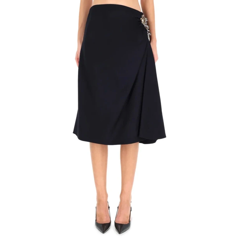 Dries Van Noten Midi Skirt sovora