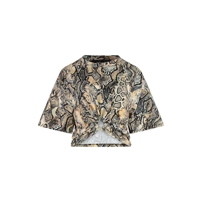 Just Cavalli Cotton Printed T-shirt