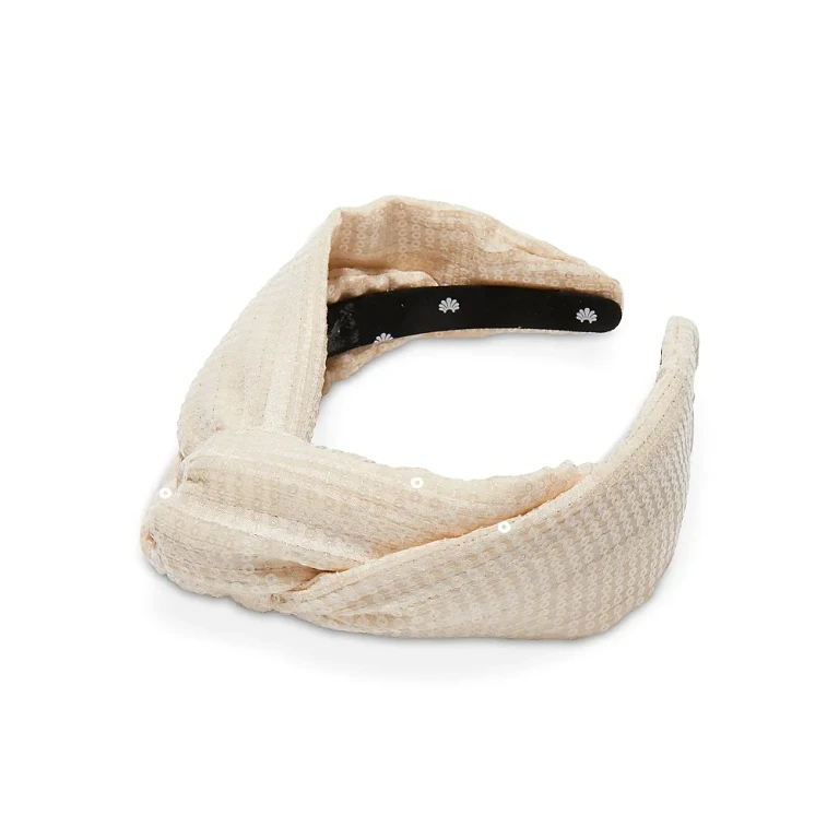 Lele Sadoughi Marlene Sequin Knotted Headband