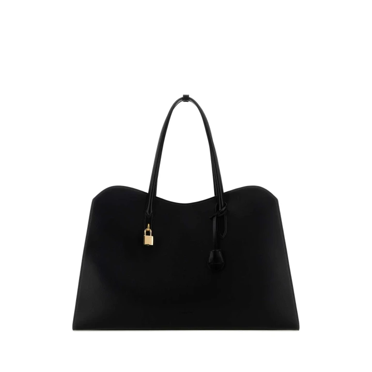 Stella McCartney Black Synthetic Leather Ryder Travel Bag