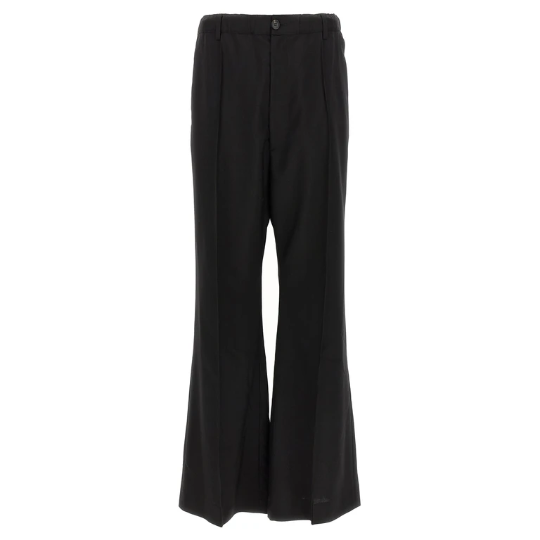 Marni Black Virgin Wool Casual Pants - Men