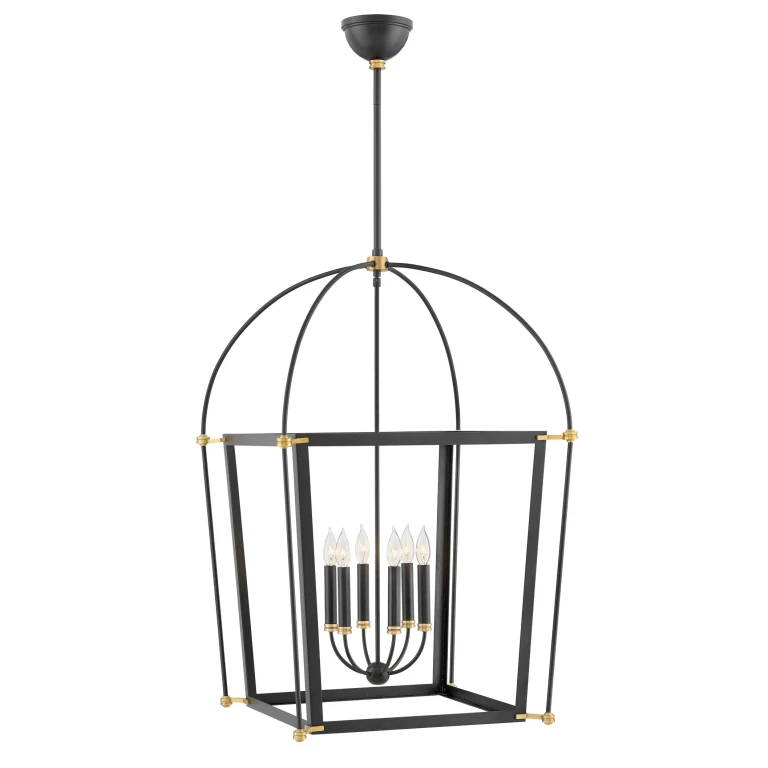 Black LED Pendant from the Selby Collection
