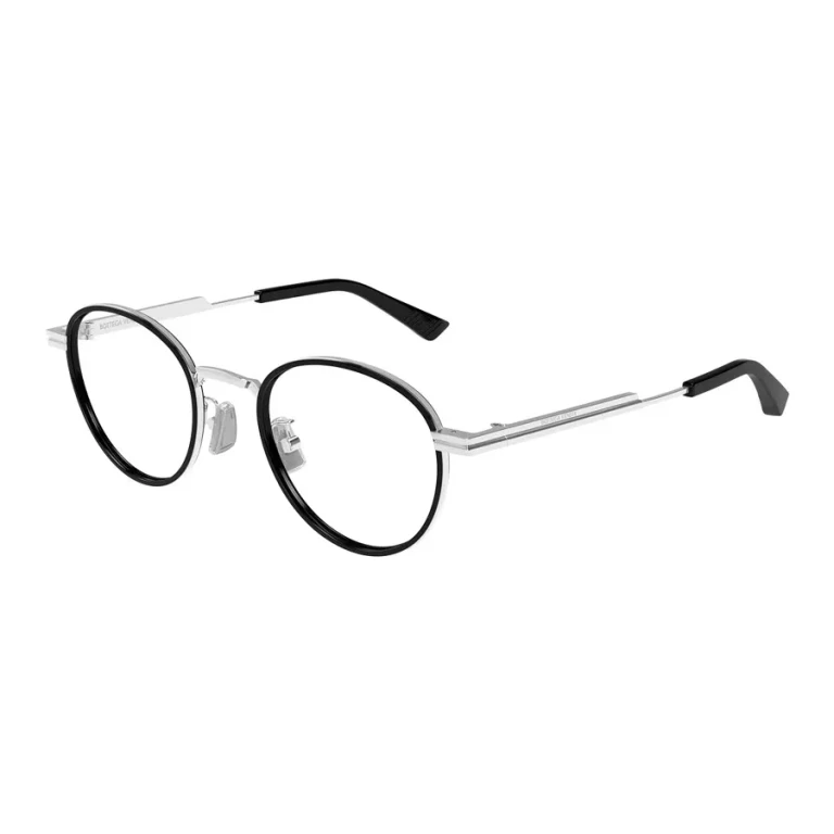 Bottega Veneta Demo Oval Unisex Eyeglasses BV1337OJ 002 48