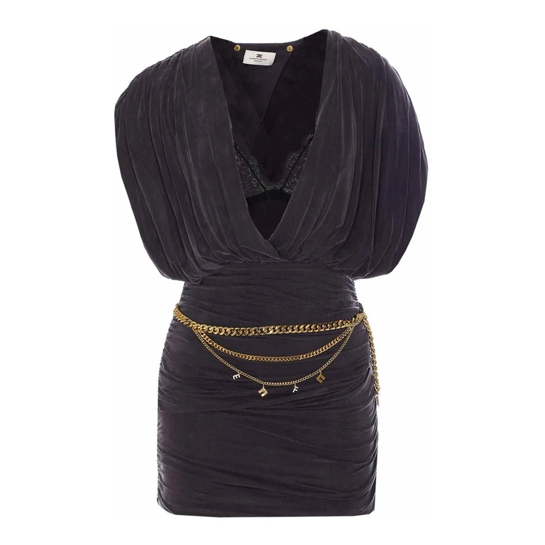 Elisabetta Franchi Robe Courte - Bleu