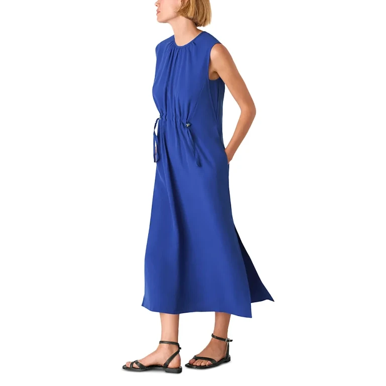 Whistles Sleeveless Midi Dress