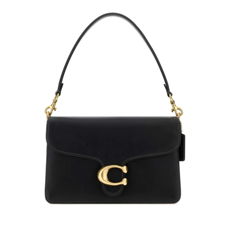 Coach New York Black Leather Tabby Shoulder Bag B4black Borse A Mano - Women